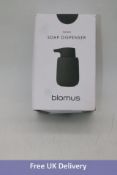 Four Blomus Sono Soap Dispensers to include 2x Steel Grey, 2x Light Grey