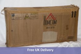 Homcom Wooden Kitchen Trolley (801-078) 47.5 x 19 x 94cm. Box damaged