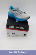 Saucony Men's Triumph 21 Running Trainers, Echo/Silver, UK 9.5