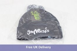 Four Genesis Unisex Band Logo Bobble Hats, Black