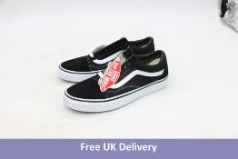 Vans Old Skool Trainers, Black, UK 5.5, No Box