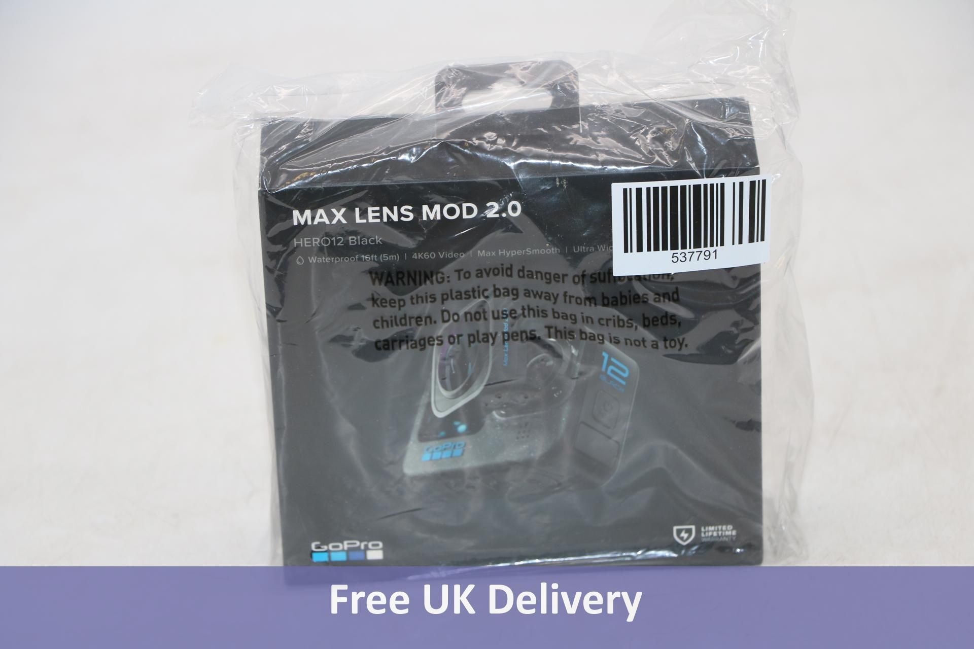 GoPro Max Lens Mod 2.0, for Hero 12, Black