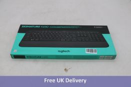 Logitech Signature K650 Wireless Keyboard, Black