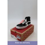 Vans Kid's SK8 High Top Trainers, Black, UK 1