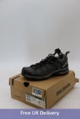 Salomon X Ultra Pioneer Aero Trainers, Black/Moonscape, UK 4. Box damaged