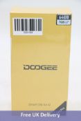 Doogee S41PRO Android Smartphone, 4GB + 3GB, 64GB, Volcano Orange. New, sealed. Checkmend clear, Ref