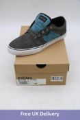 Etnies Men's Barge LS Suede Trainers, Grey/Blue, UK 11