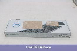 Dell Multi-Device Wireless Keyboard and Mouse, Black. Box damaged