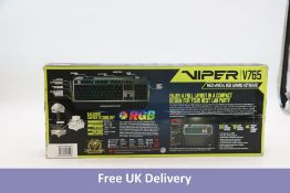 Viper V765 Mechanical RGB Gaming Keyboard. Box damaged