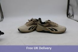 Reebok Nano X3 Trainers, Beige/Black, UK 7, No Box