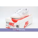 Nike Air Jordan 1 Low 85 Trainers, White/Smoke Grey, UK 7.5. Box damaged