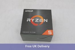 AMD Ryzen 5 5600X AM4 Processor, 6 Core, 3.70GHz, 35MB, 65W. Box damaged