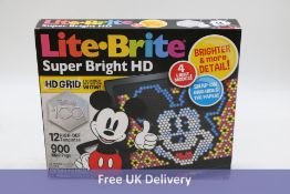 Four Lite-Brite Super HD Sets, Disney 100 Special Edition