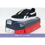 Reebok Unisex Royal Complete 3 Low, Black/White, UK 9. Box damaged