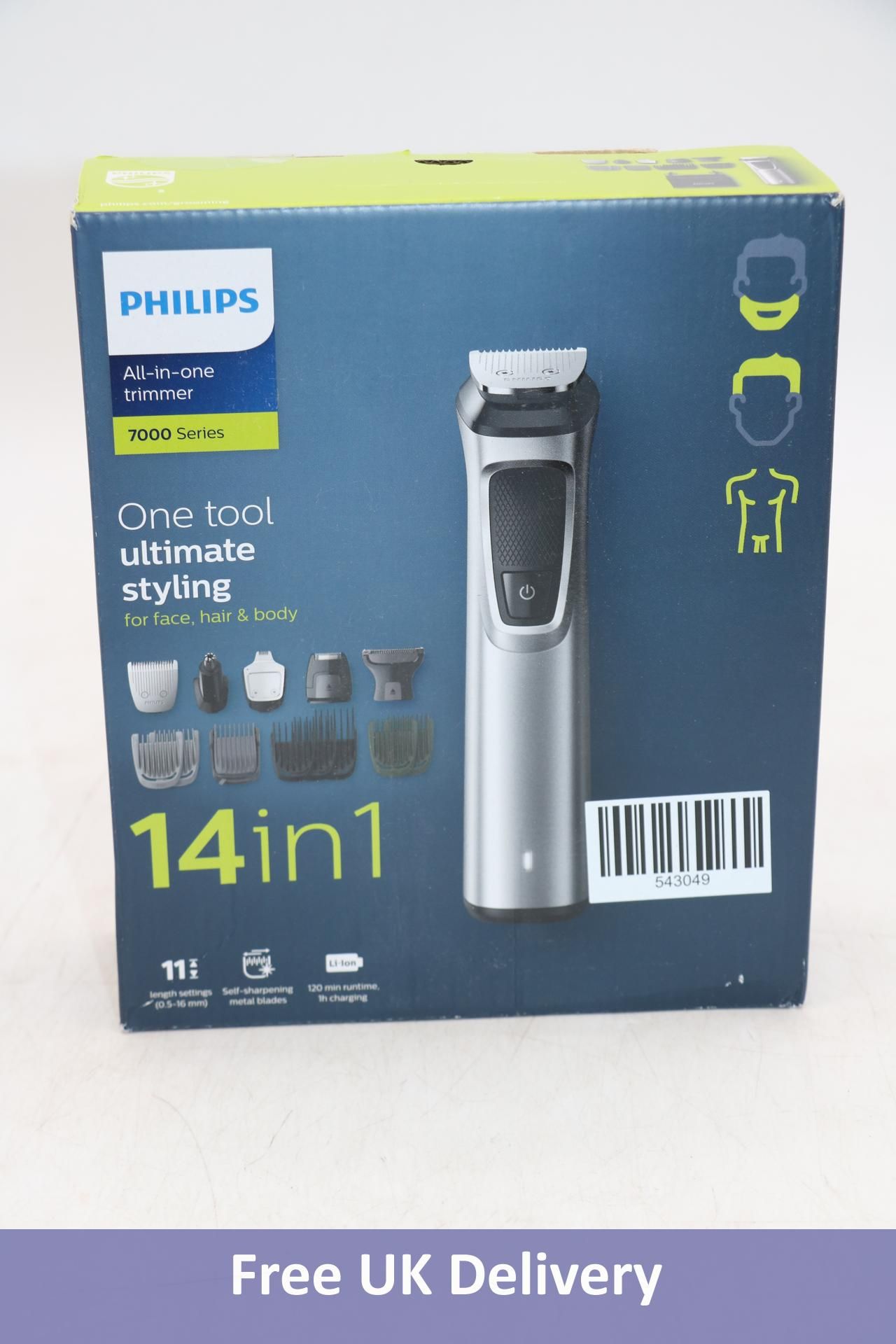 Philips 14 in 1 7000 Trimmer. Box damaged