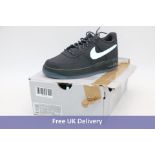 Nike Kids Boy Grade Air Force 1 Trainers, Anthracite/Reflect Silver-cool, UK 6. Box damaged