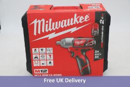 Milwaukee M12 Impact Wrench Kit with Battery & Charger