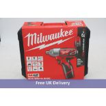 Milwaukee M12 Impact Wrench Kit with Battery & Charger
