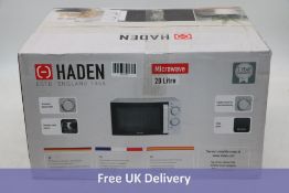 Haden 20L 700W Microwave. Sealed, Unchecked
