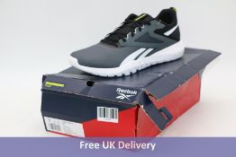 Reebok Men's Flexagon Energy 4 fitness Trainers, Black/Grey/White, UK 11. Box damaged