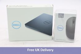 Two Dell items to include 1x Mobile Wireless Mouse, MS3320W, 1x DW316, DVD±RW (±R DL) DVD-RAM drive,