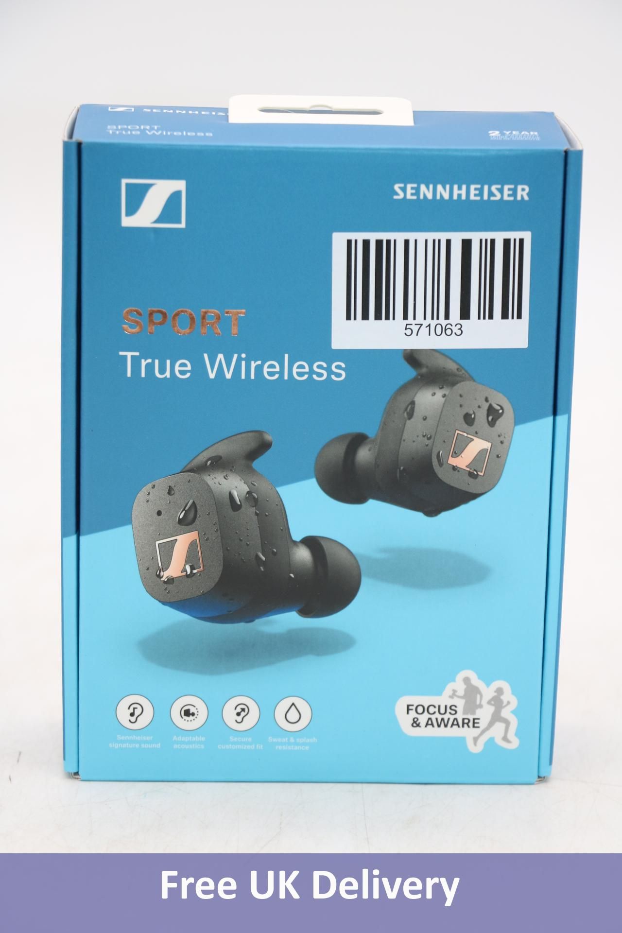 Sennheiser Sport True Wireless, Black