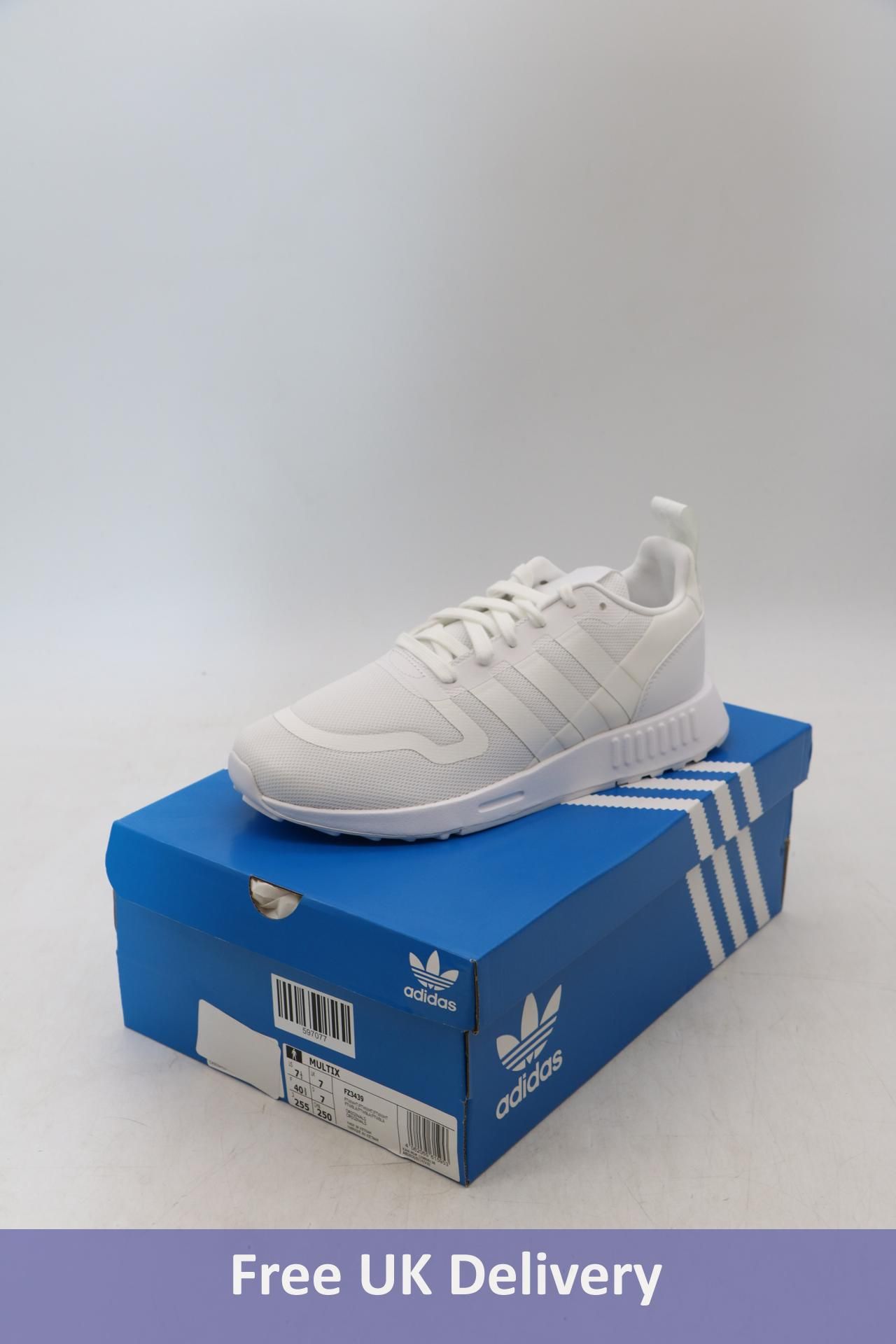 Adidas Multix Trainers, White/White, UK 7