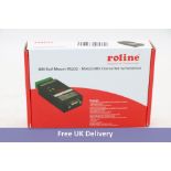 Roline DIN Rail Mount RS232-RS422/485 Converter with Isolation