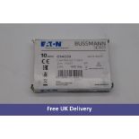 Five Eaton Bussmann Series, 50A Ceramic Cartridge Fuse, 14 x 51mm (10 pack)
