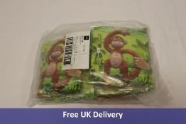 Six Packs of Folat Inflatable Monkeys, 61cm High, 6 per pack