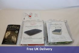 Four Ground Therapy items to include 1x Patch Kit, 1x Pillow Cover Kit, 1x Mattress Cover Full, 1x S