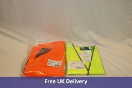 A Future UK Workwear items to include 4x Express Cargo C/W Tapes EN41 Orange/Navy, Size: 34, 4x Expr