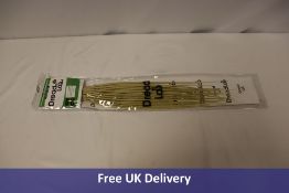 Three Dreadlab Double Ended Synthetic Dreadlocks, Blonde, 45cm, 10 Pack