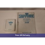 Eight Sapphire Clear Polyphene Bags to include 6x 10x15", 100g, Clear, 2x 5x7", Clear