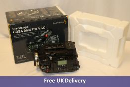 Blackmagic URSA Mini Pro 4.6K Camera. Used, not tested