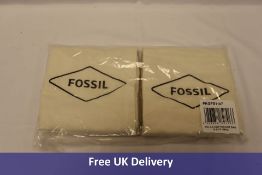 Fifty Fossil Large Cotton Dust Bags
