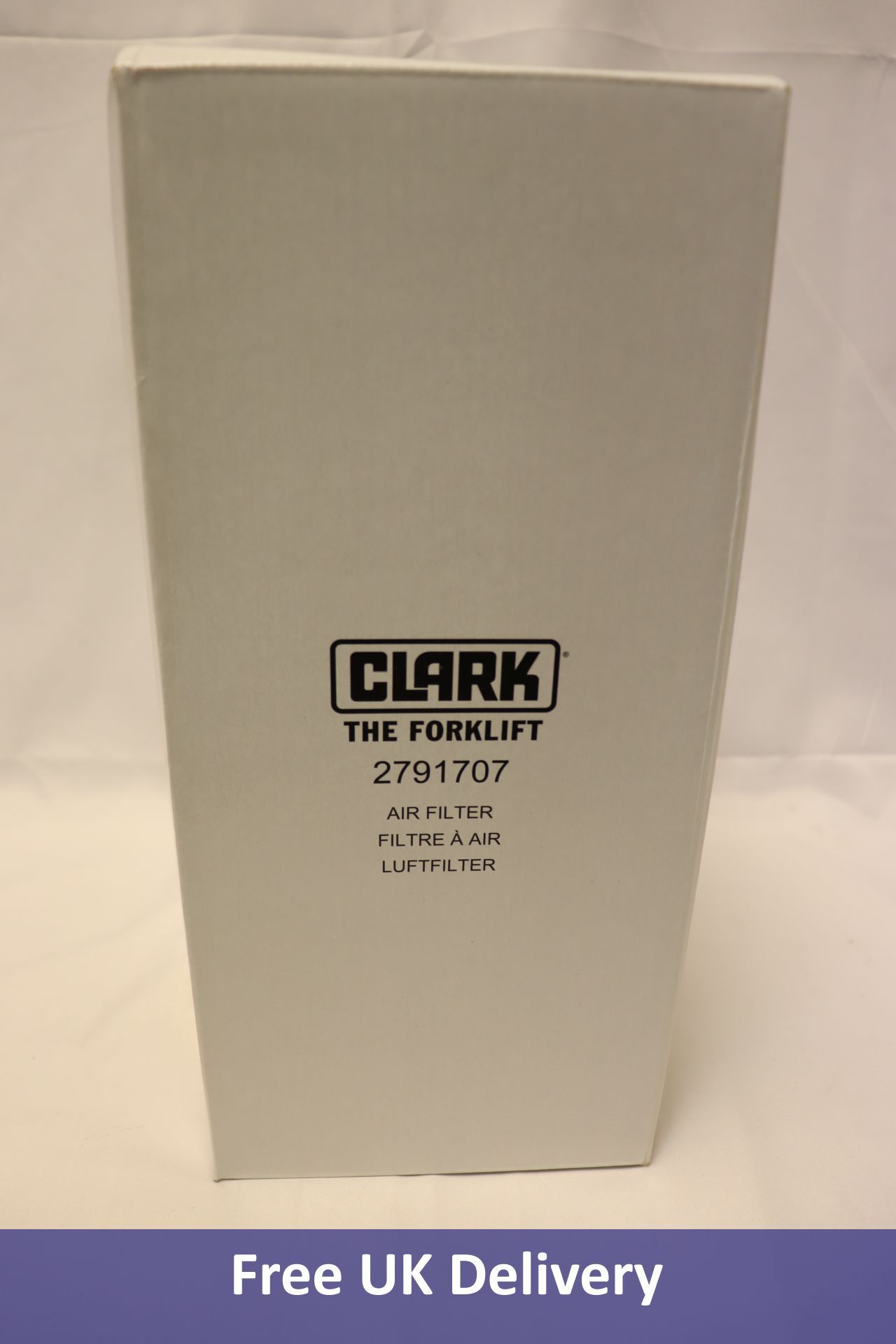 Six Clark Forklift Air Filters, 2791707