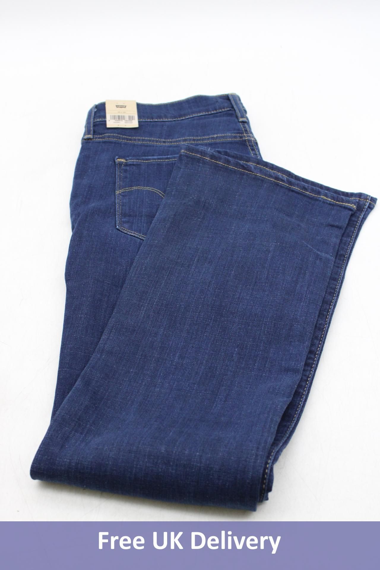 Levis 315 Shaping Boot Cut Jeans, Dark Blue, W30/L30