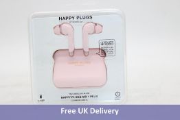 Two Happy Plugs Air1 Plus In Ear True Wireless Bluetooth Earphones, Pink Gold, Untested, 1x Box dama