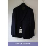 Suitsupply Men's P633929 Napoli Suit, Navy, UK 44S