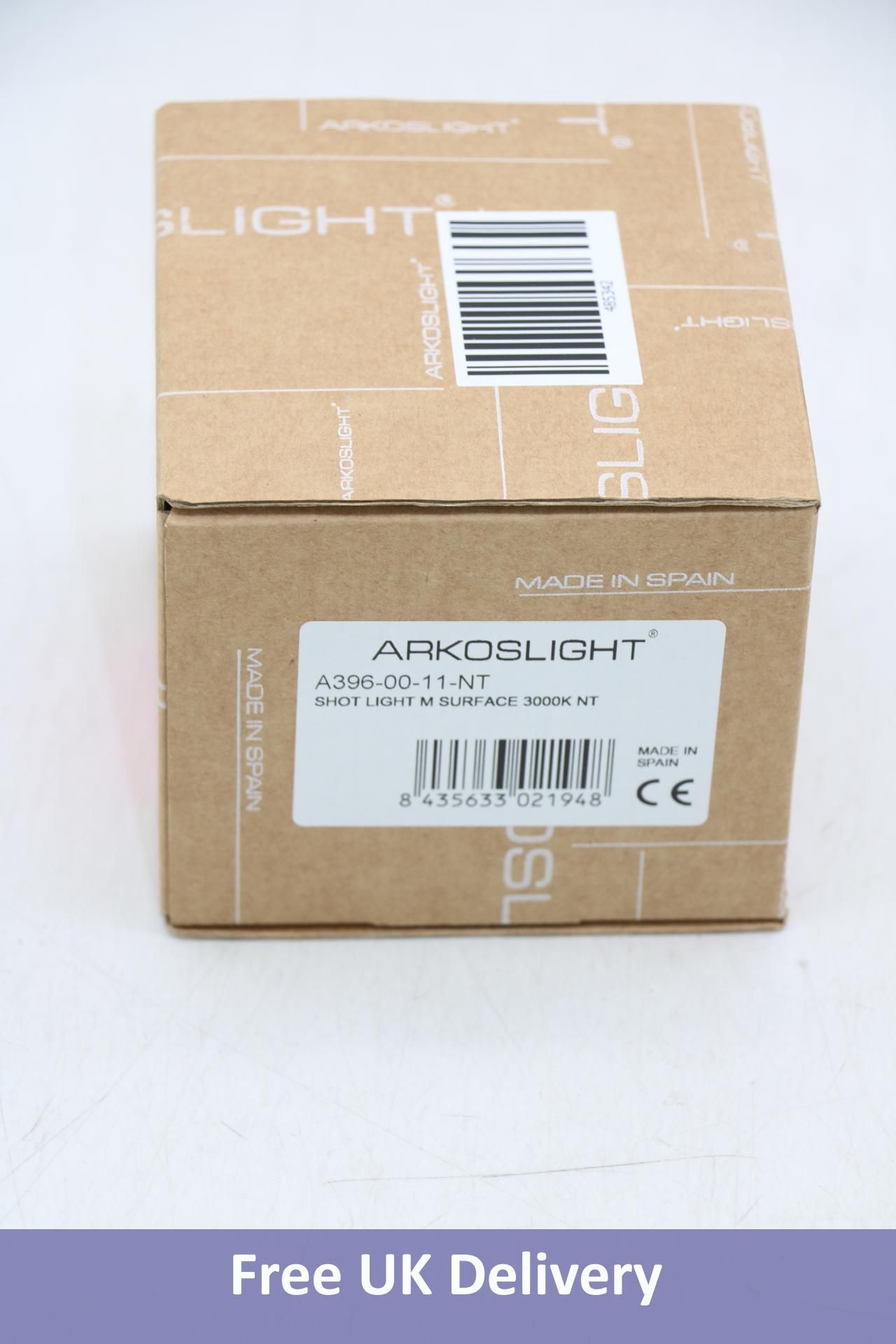Arkoslight Shot Down Light M Surface White, 3000K, A396-00-11-NT