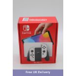 Nintendo Switch 64GB OLED Model, White, Screen Size 7"