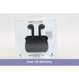 Three Happy Plugs Air1 Plus In Ear True Wireless Bluetooth Earphones, Black, Untested
