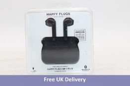Three Happy Plugs Air1 Plus In Ear True Wireless Bluetooth Earphones, Black, Untested
