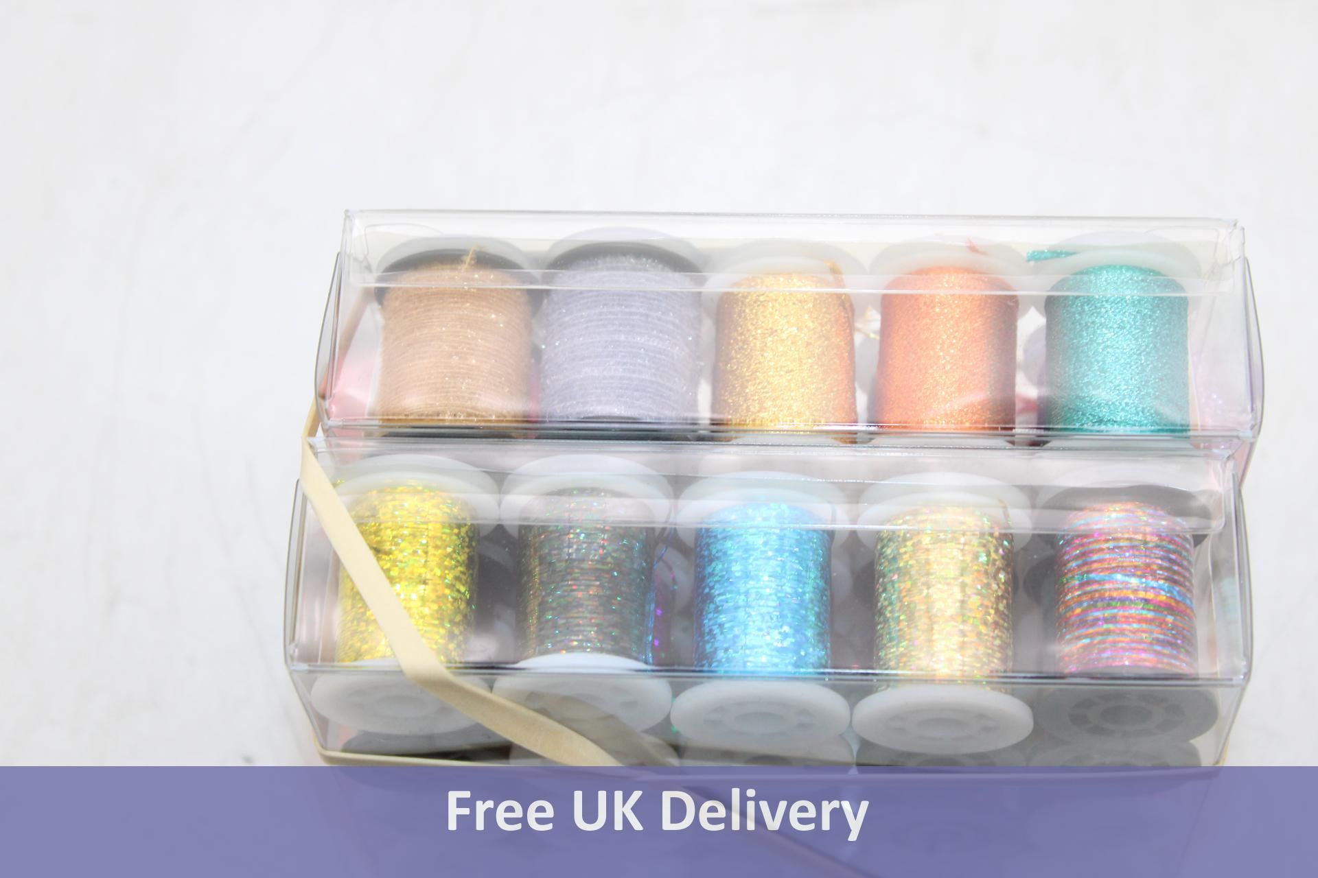 Forty Spools of Veevus Fly Fishing Tying Thread, Multiple Colours, 100M Per Spool