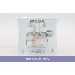 Three Happy Plugs Air1 Plus In Ear True Wireless Bluetooth Earphones, White Marble, Untested