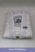 Hydra Brazilian Jiu-Jitsu Uniform, White, Size M-3