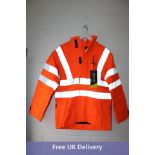 ProGarm 9440 Waterproof Jacket, Hi-Viz Orange, Size S