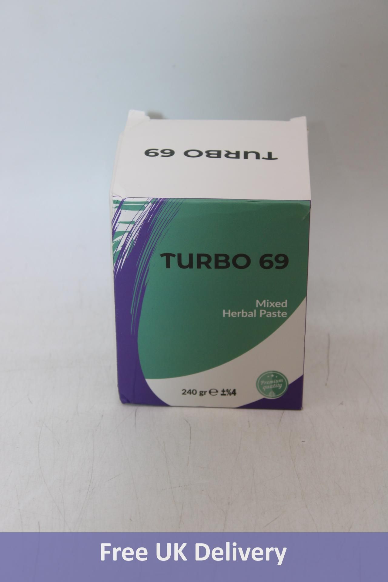 Two Tubs Turbo 69 Mixed Herbal Paste, 240g Per Pot, Expiry 01/02/2026