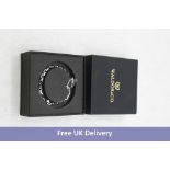 Walder and Co Demure Polished Bracelet, Silver, Size M